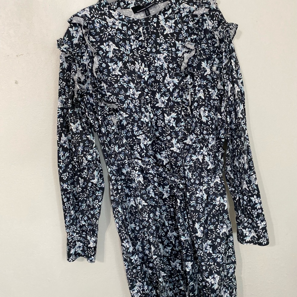 Erdem x Universal Standard Floral Long Sleeve Dress